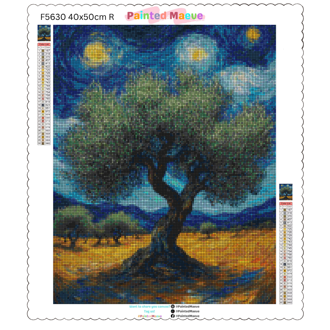 Vg Inspired Strokes 7: Diamond Painting Collection