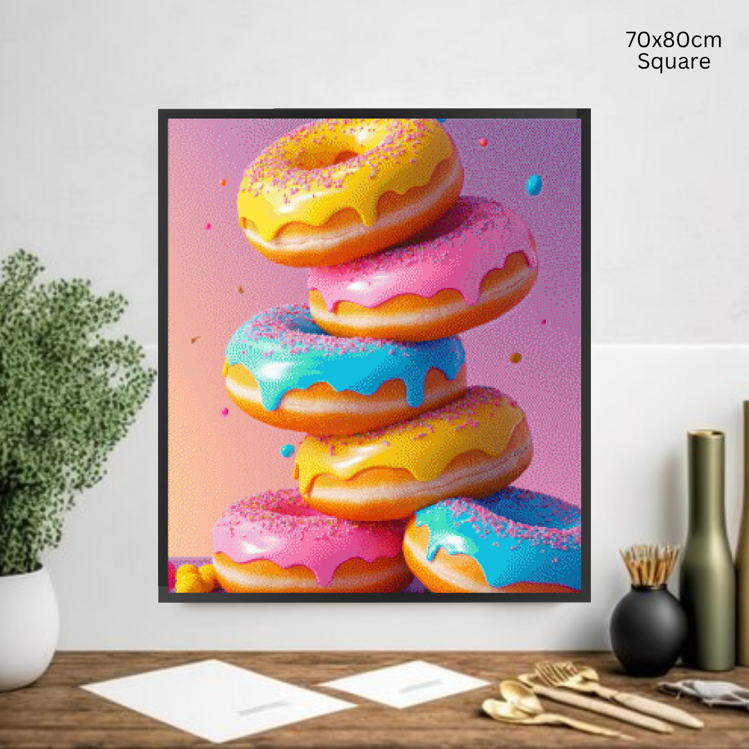 Donut Delight: Diamond Painting Collection