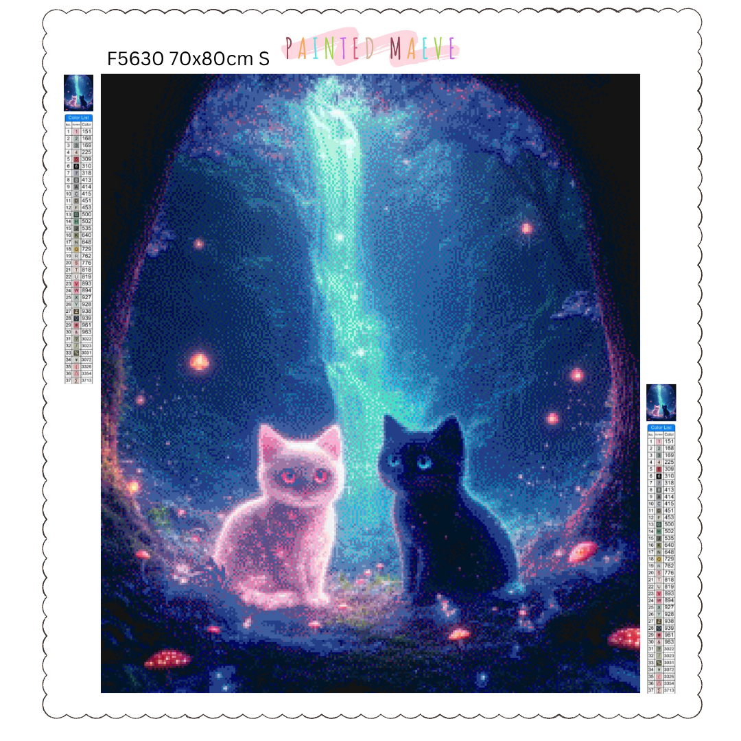 Enchanted Purradise: Diamond Painting Collection