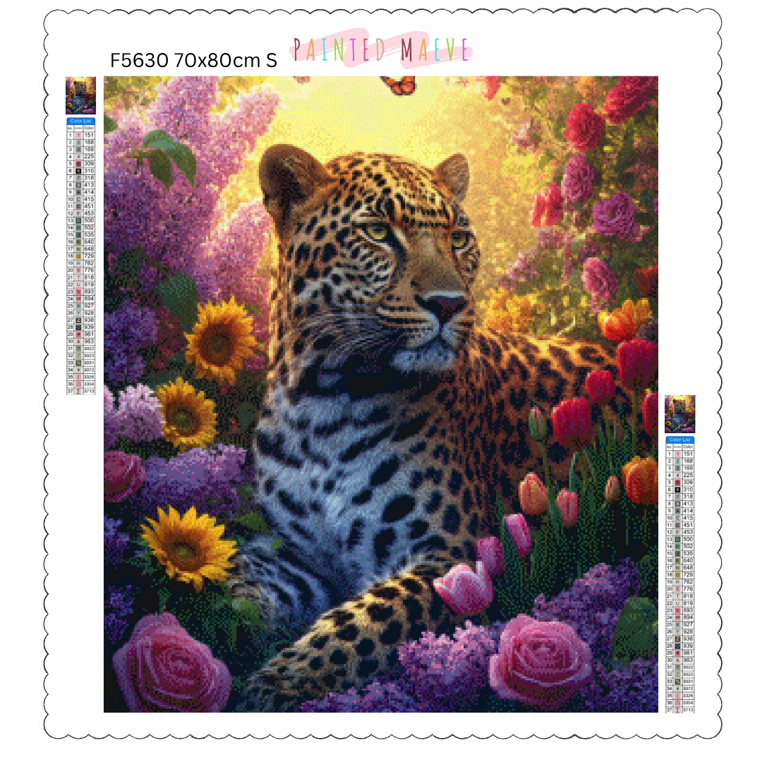Floral Majesty: Diamond Painting Collection