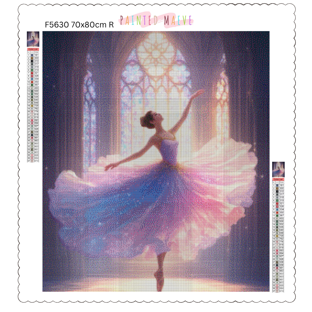 Stained Glass Relevé: Diamond Painting Collection
