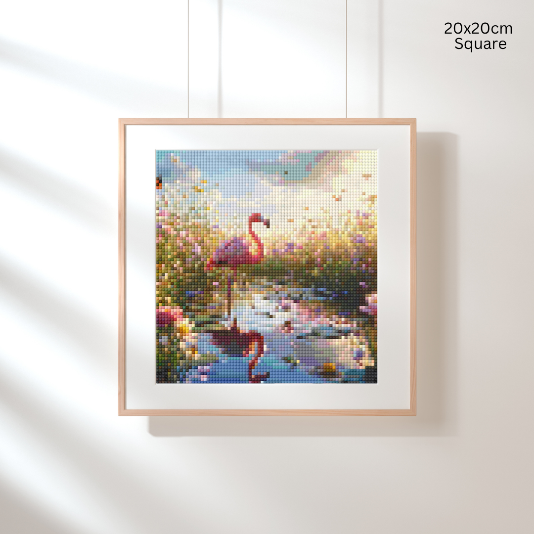 Flamingo Dance: Diamond Painting Collection