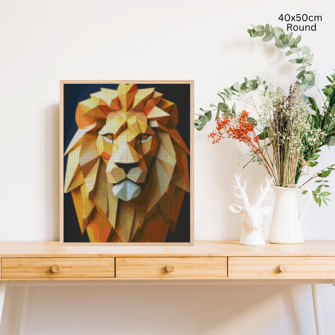 Lion’s Mane: Diamond Painting Collection