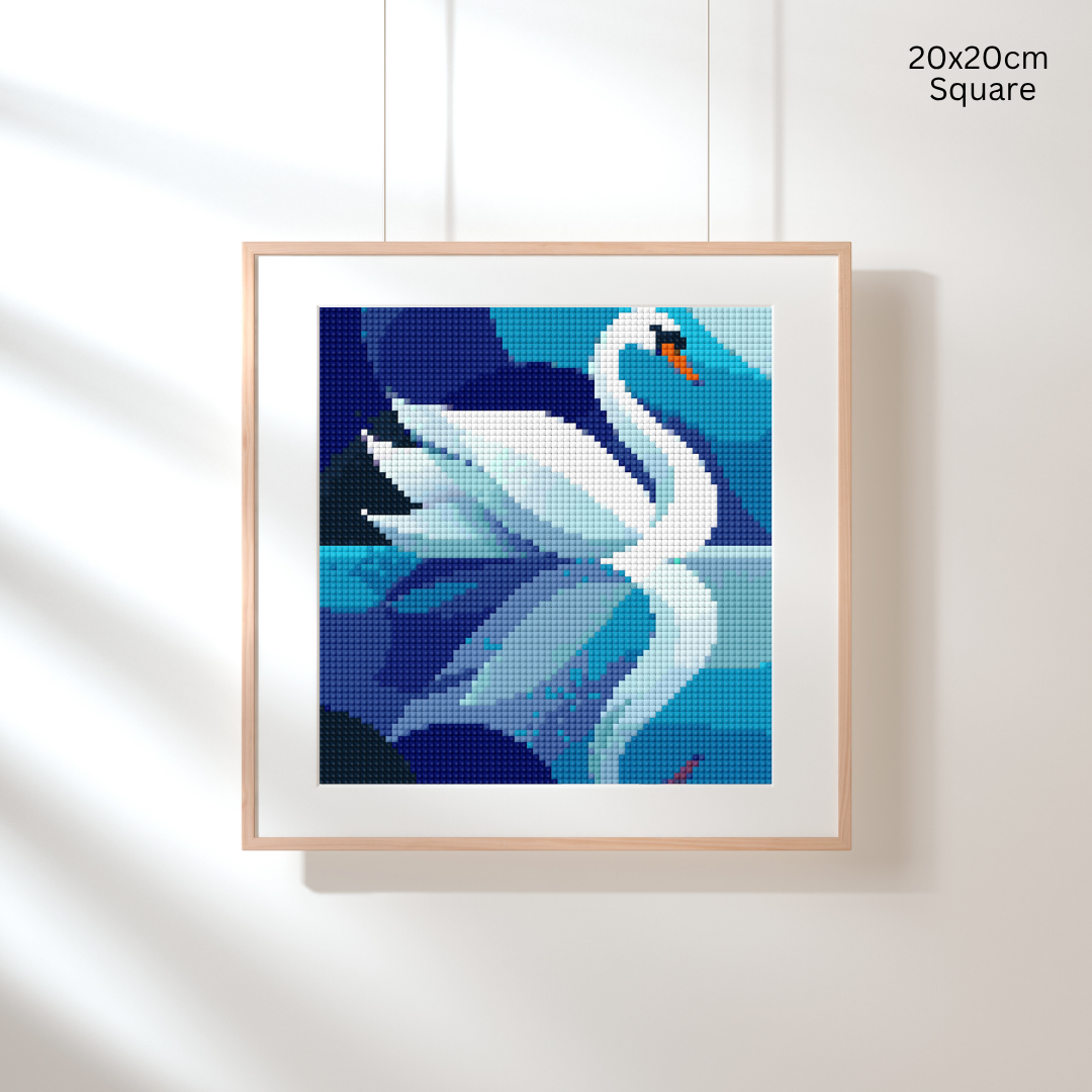 Reflections in Blue: Diamond Painting Collection