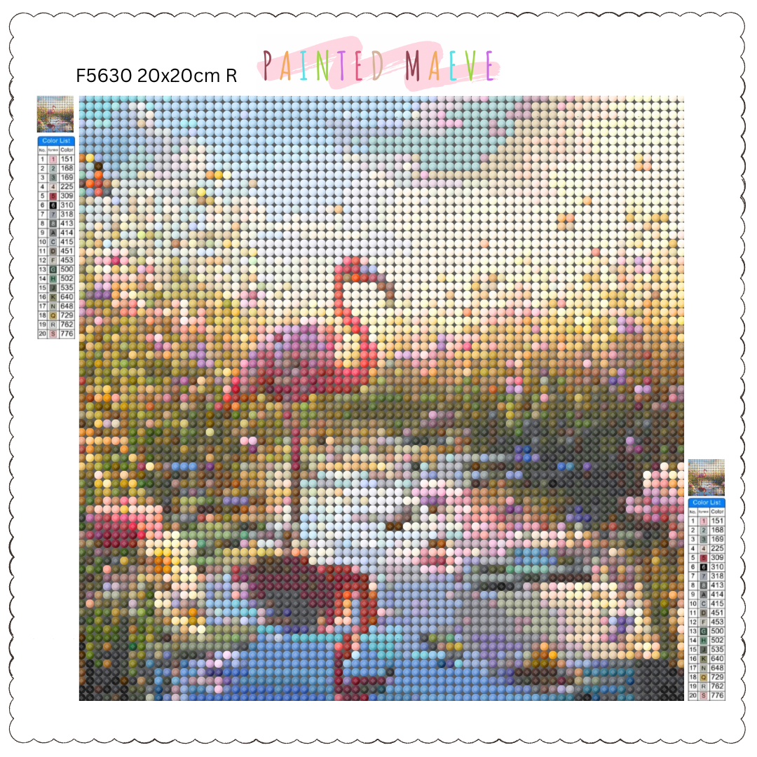 Flamingo Dance: Diamond Painting Collection