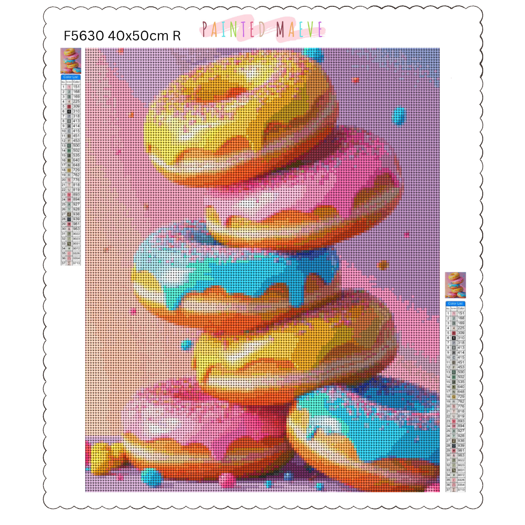 Donut Delight: Diamond Painting Collection