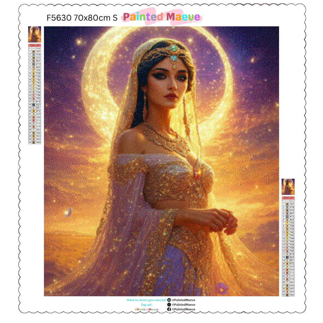 Arabian Princess: Diamond Painting Collection