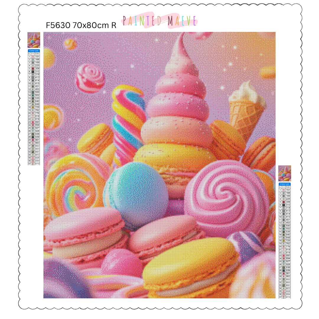 Sweet Treat Mountain: Diamond Painting Collection
