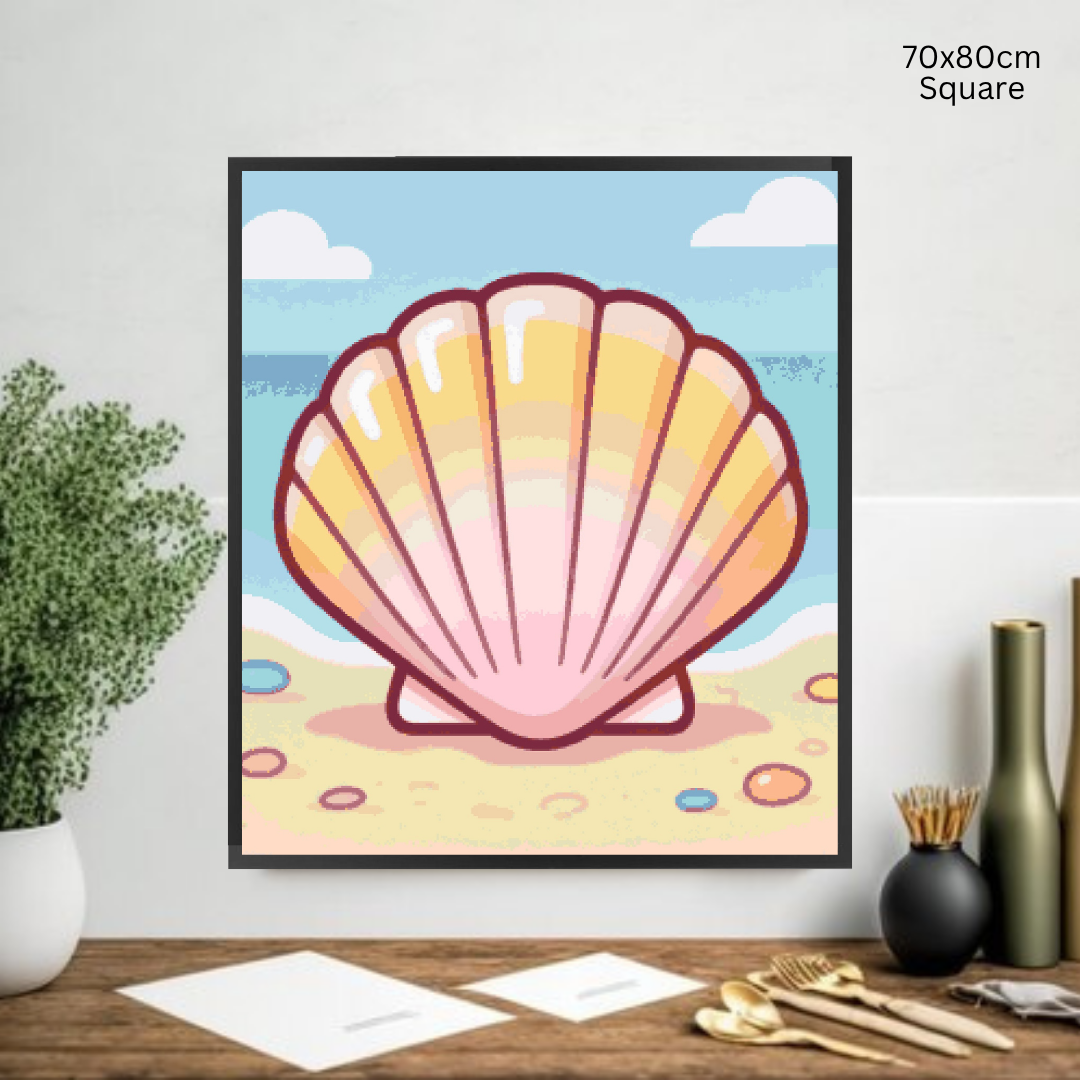 Shell by the Sea: Diamond Painting Collection
