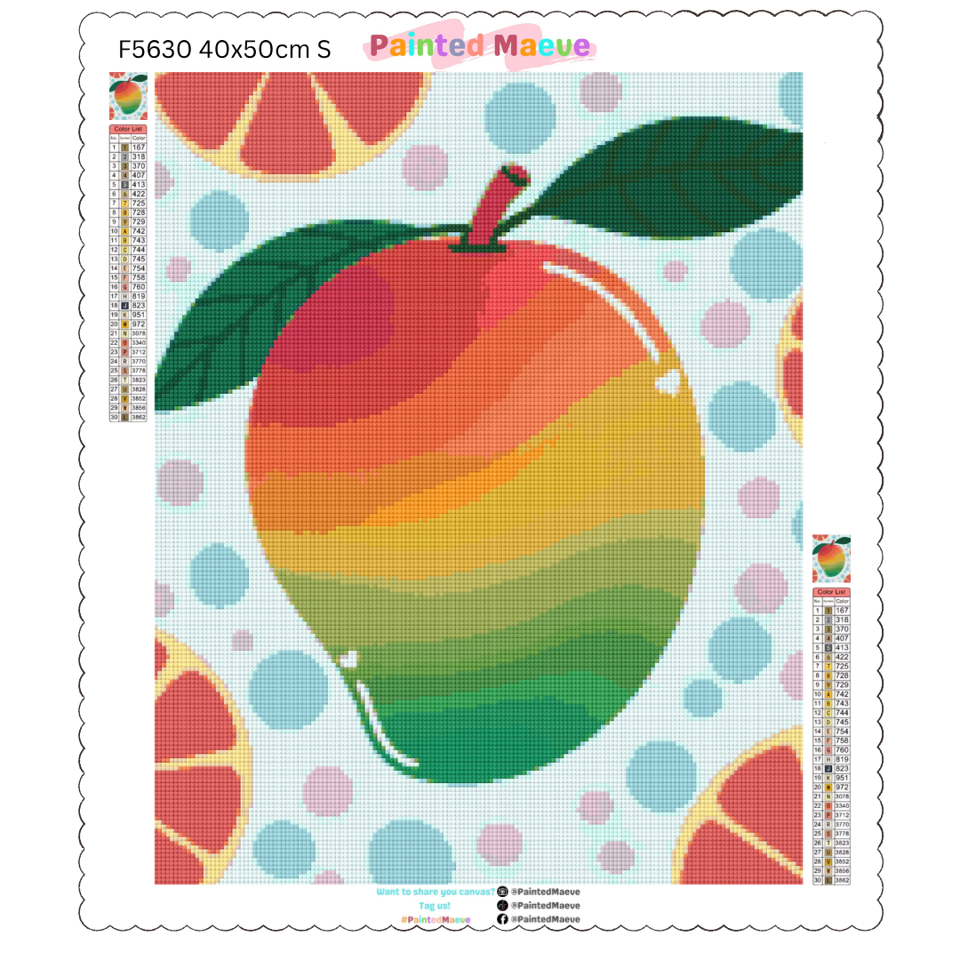 Maeve’s Mango: Diamond Painting Collection