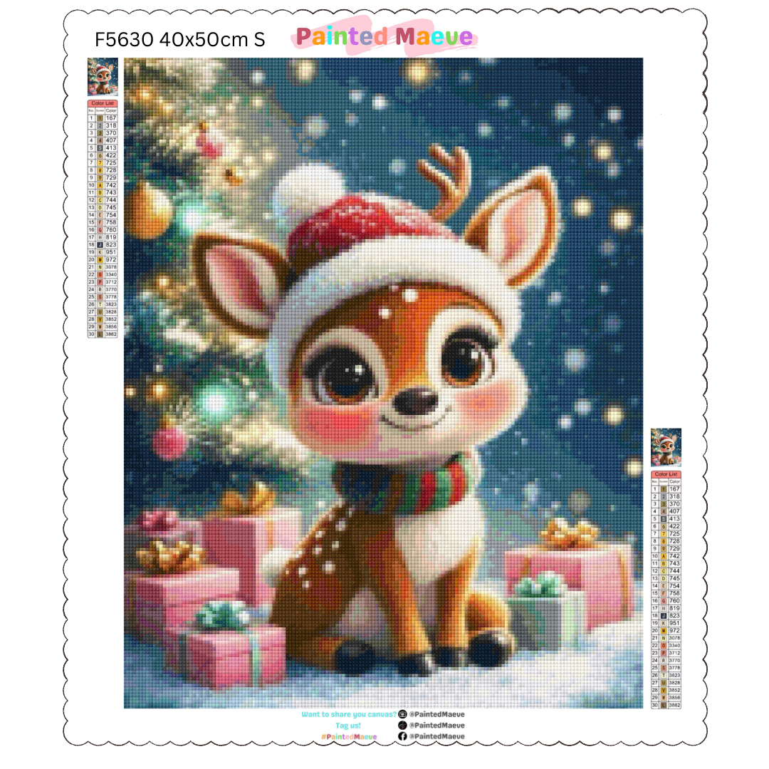 Gifts, Lights & Antlers: Diamond Painting Christmas Collection