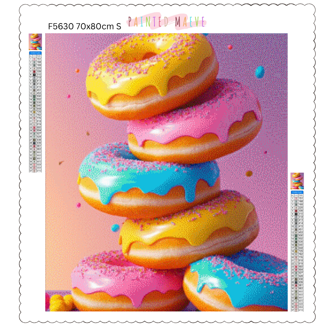 Donut Delight: Diamond Painting Collection
