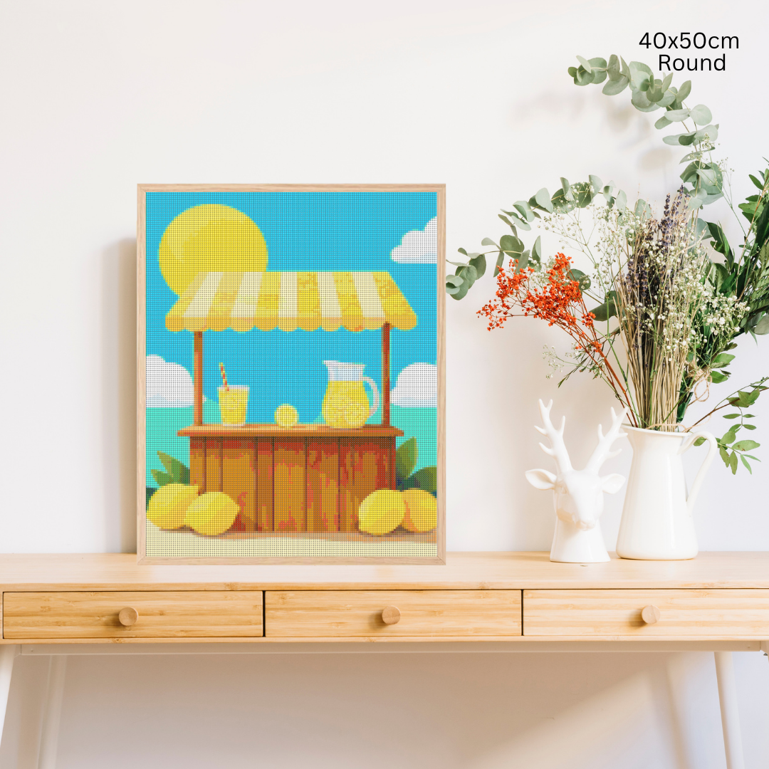 Lemonade Stand: Diamond Painting Collection