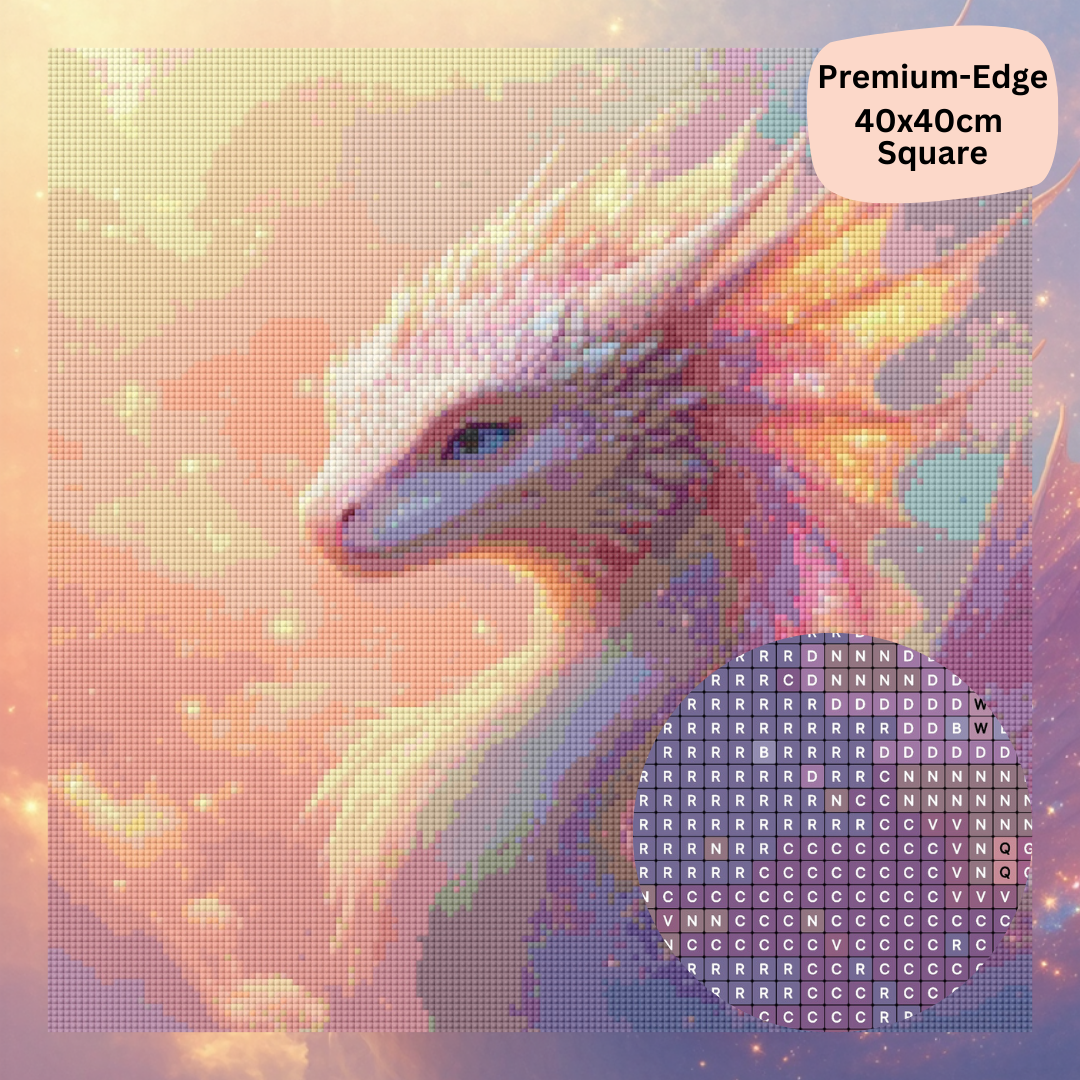 Dragon Grace: Diamond Painting Collection