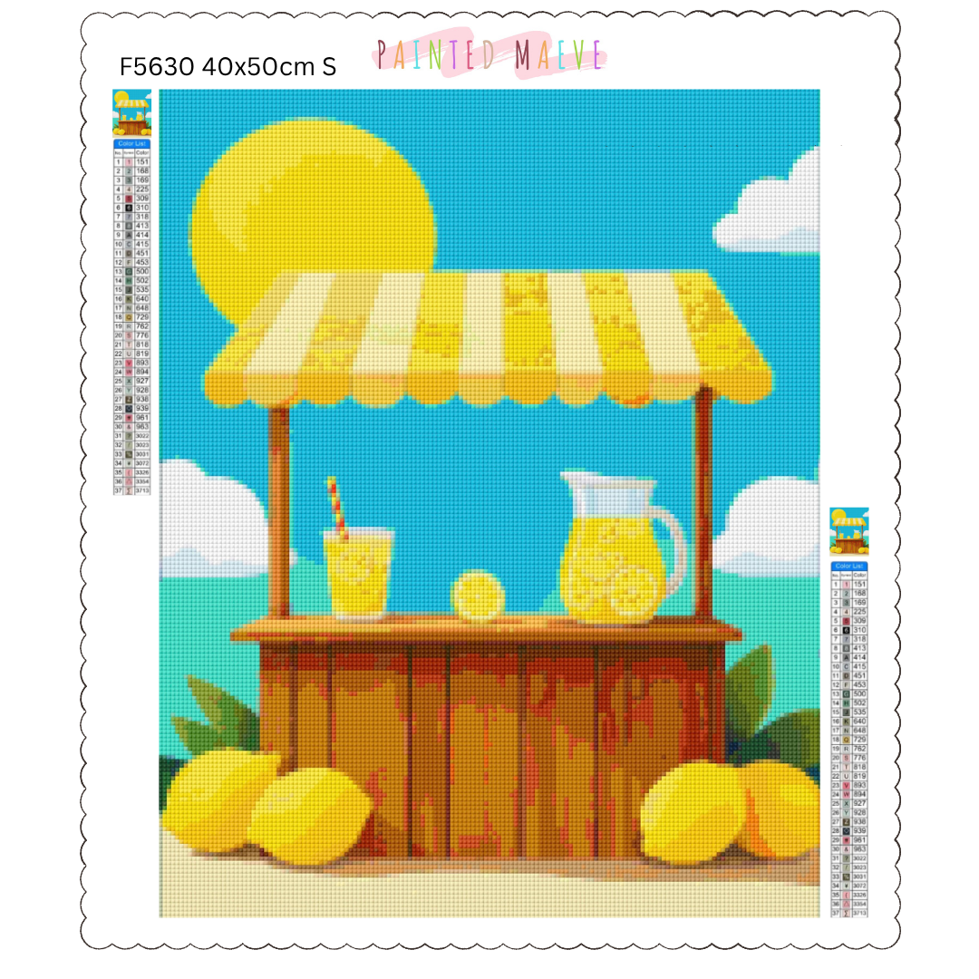 Lemonade Stand: Diamond Painting Collection