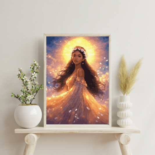 Filipina Grace : Paint-by-Number Collection (24/36/48 colors | No Frame)