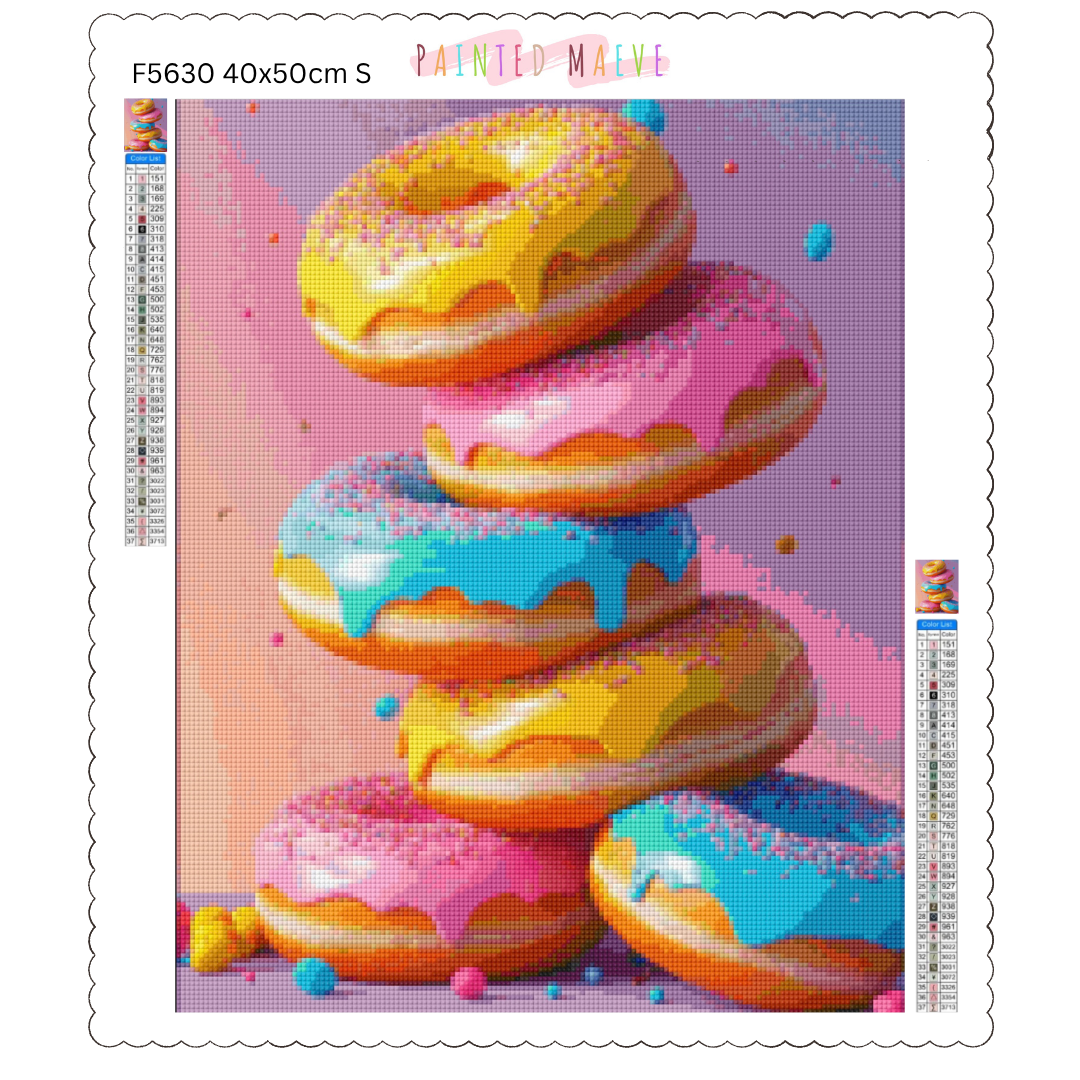 Donut Delight: Diamond Painting Collection