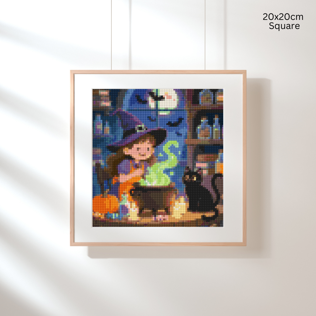 Potion & Purrs: Diamond Painting Halloween Collection