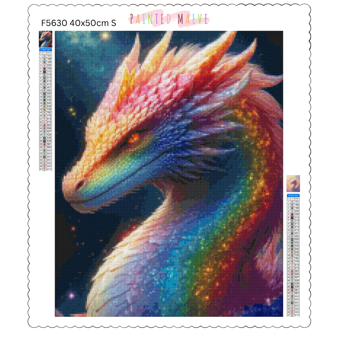 Stardust Serpent: Diamond Painting Collection
