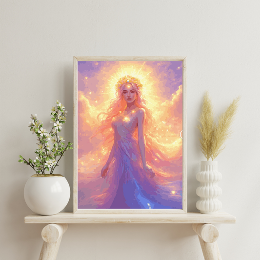 Mystical Goddess: Paint-by-Number Collection (24/36/48 colors | No Frame)