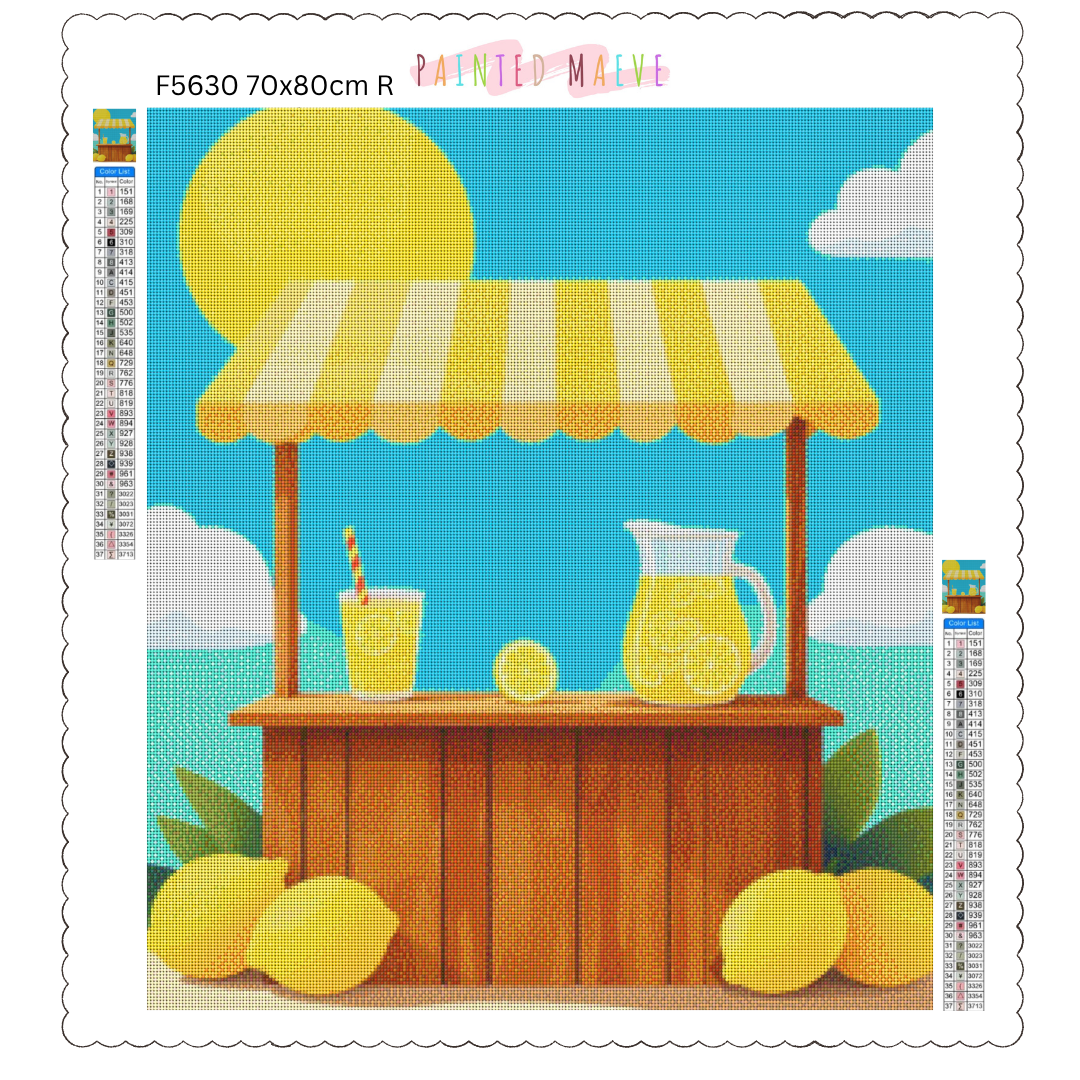 Lemonade Stand: Diamond Painting Collection
