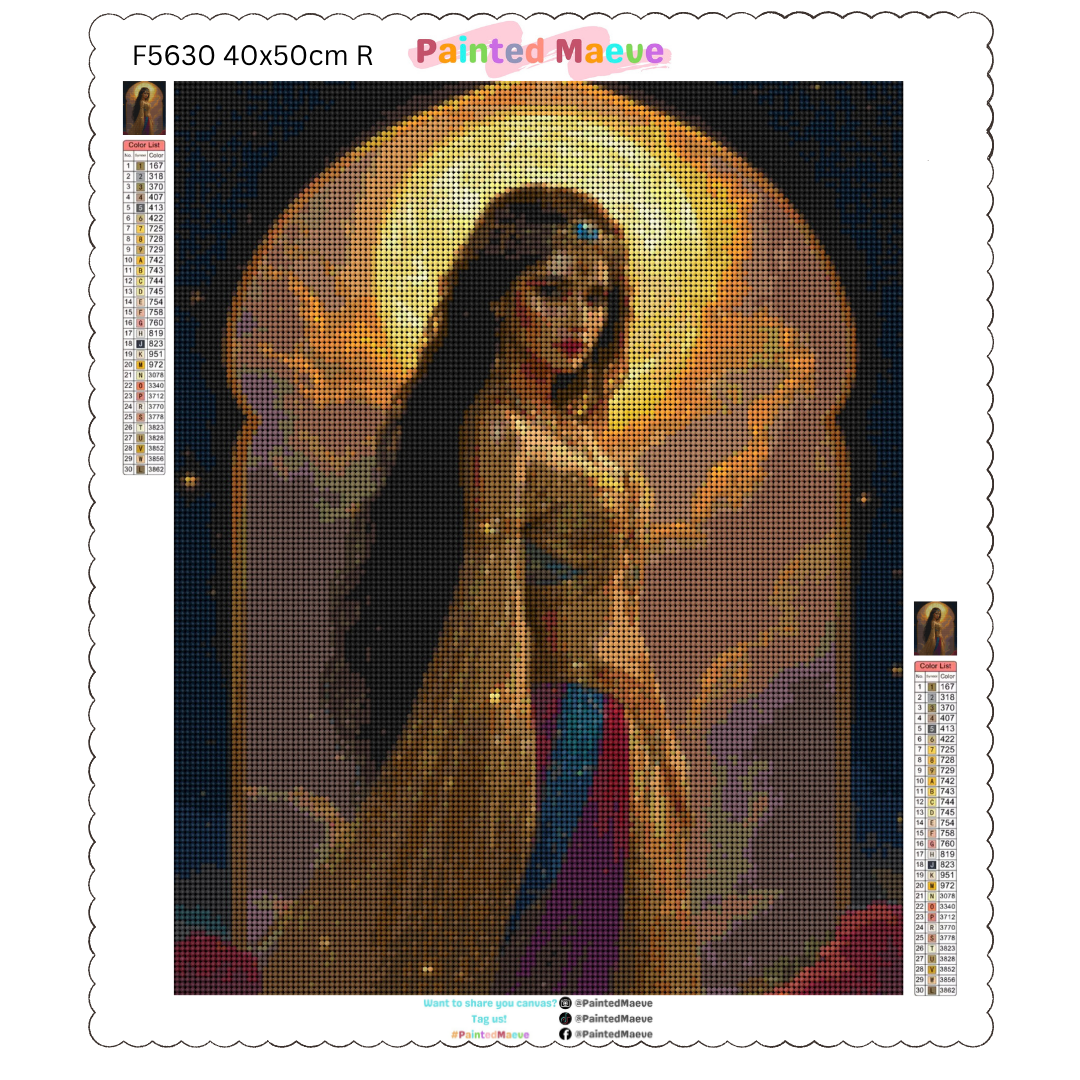 Goddess of Elegance: Diamond Painting Collection