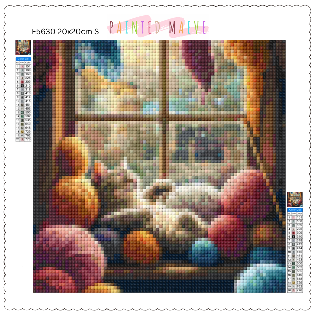 Cozy Whiskers & Warm Yarn: Diamond Painting Collection