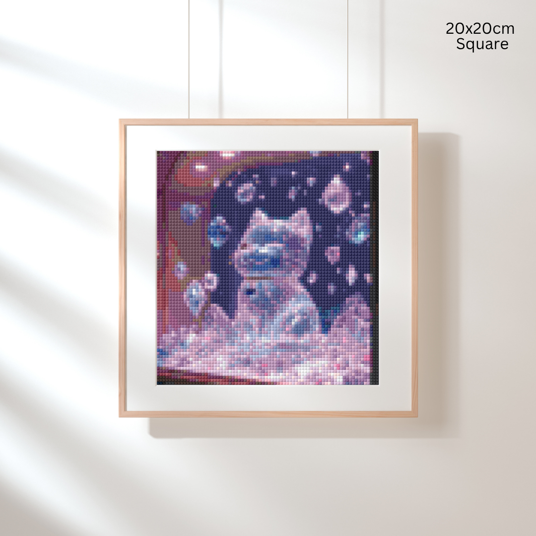 Crystal Fortune Kitty: Diamond Painting Collection