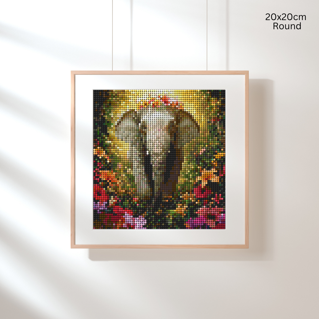 Blossoming Grace: Diamond Painting Collection