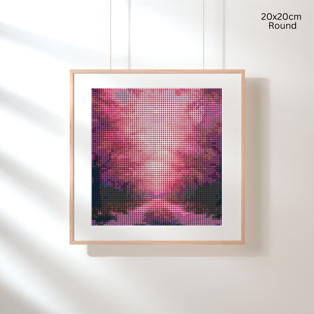 Cherry Blossom Stroll: Diamond Painting Collection