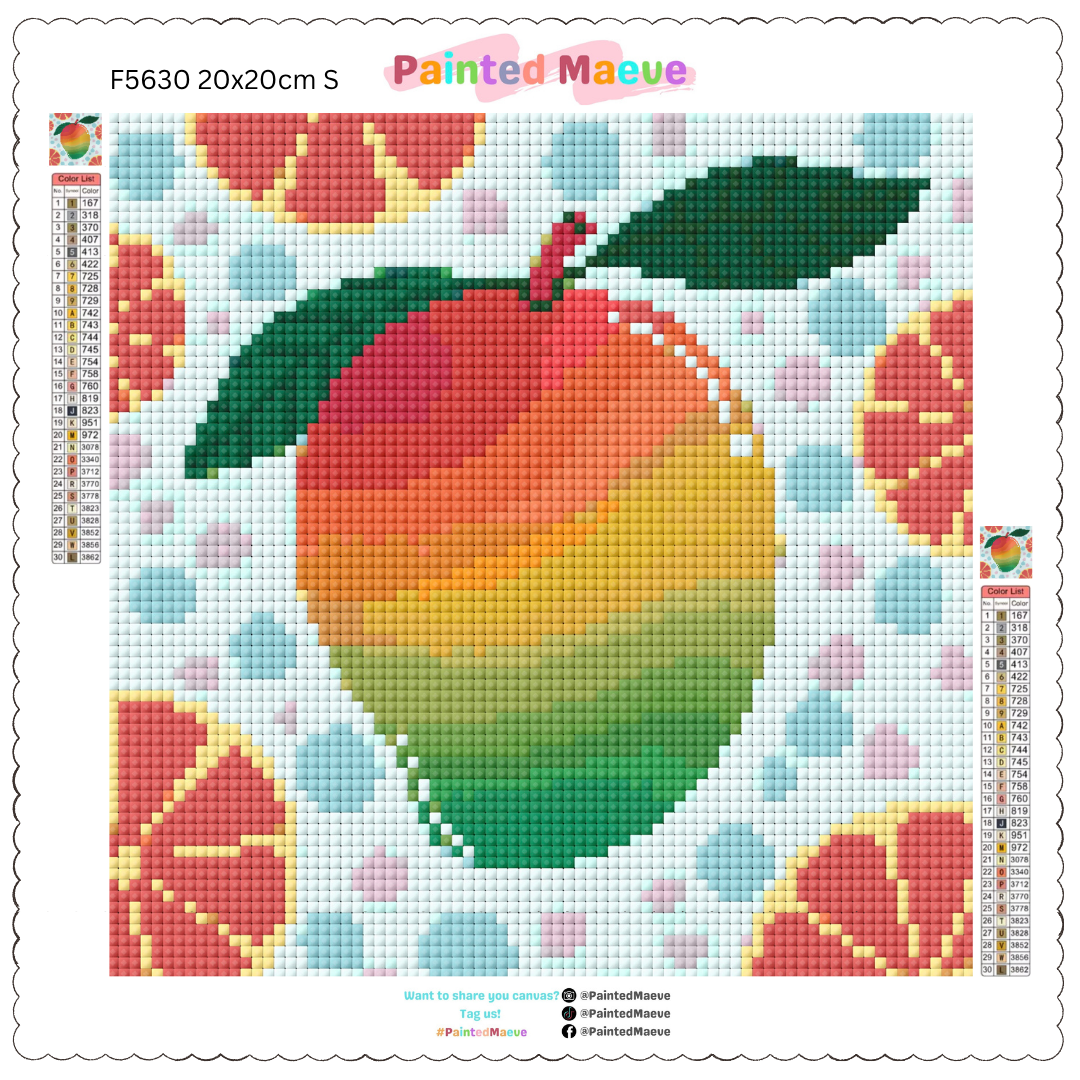 Maeve’s Mango: Diamond Painting Collection