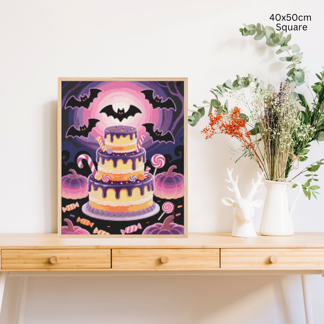 Batty for Sweets: Diamond Painting Halloween Collection