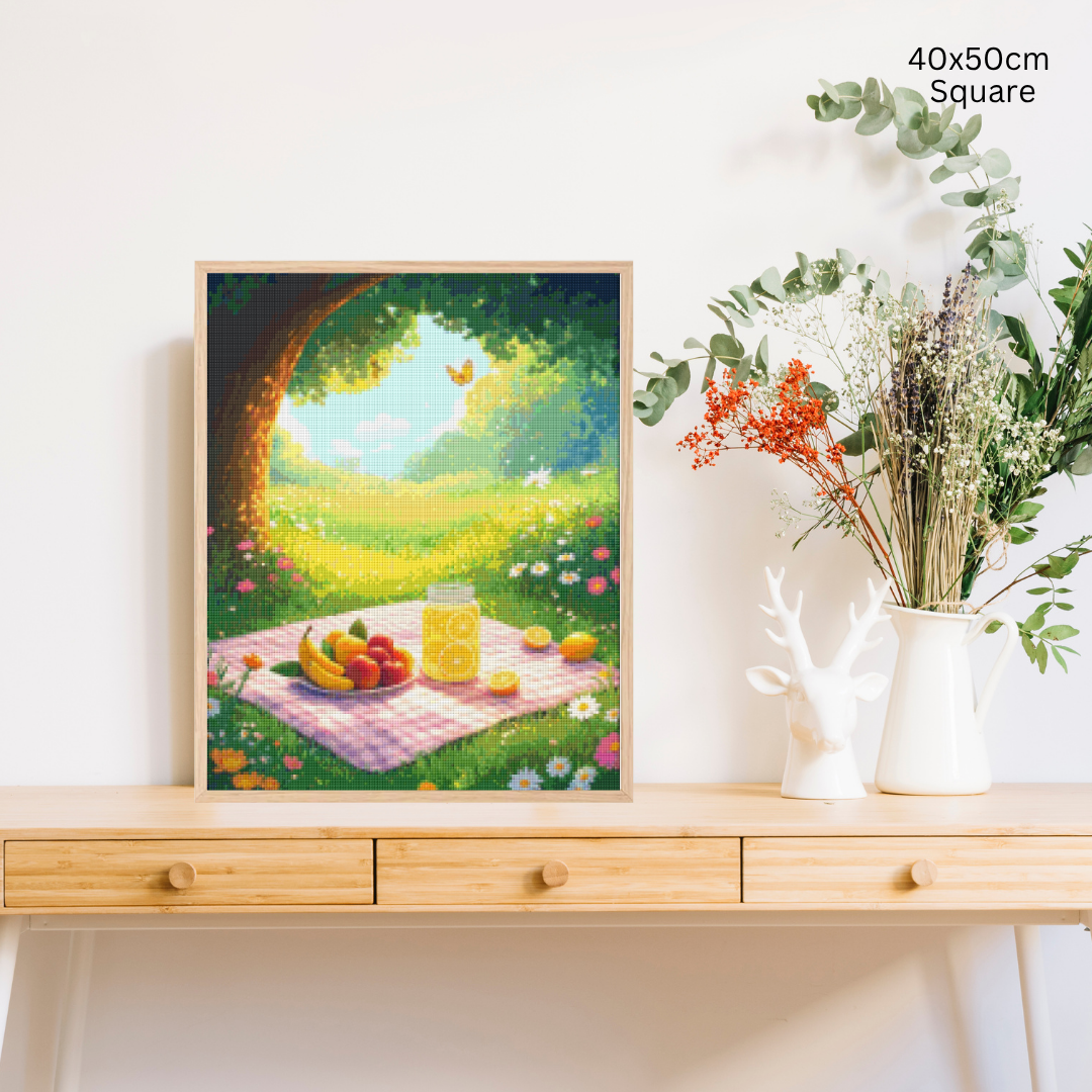Picnic in the Meadow: Diamond Painting Collection