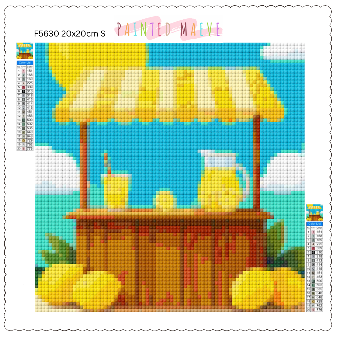 Lemonade Stand: Diamond Painting Collection