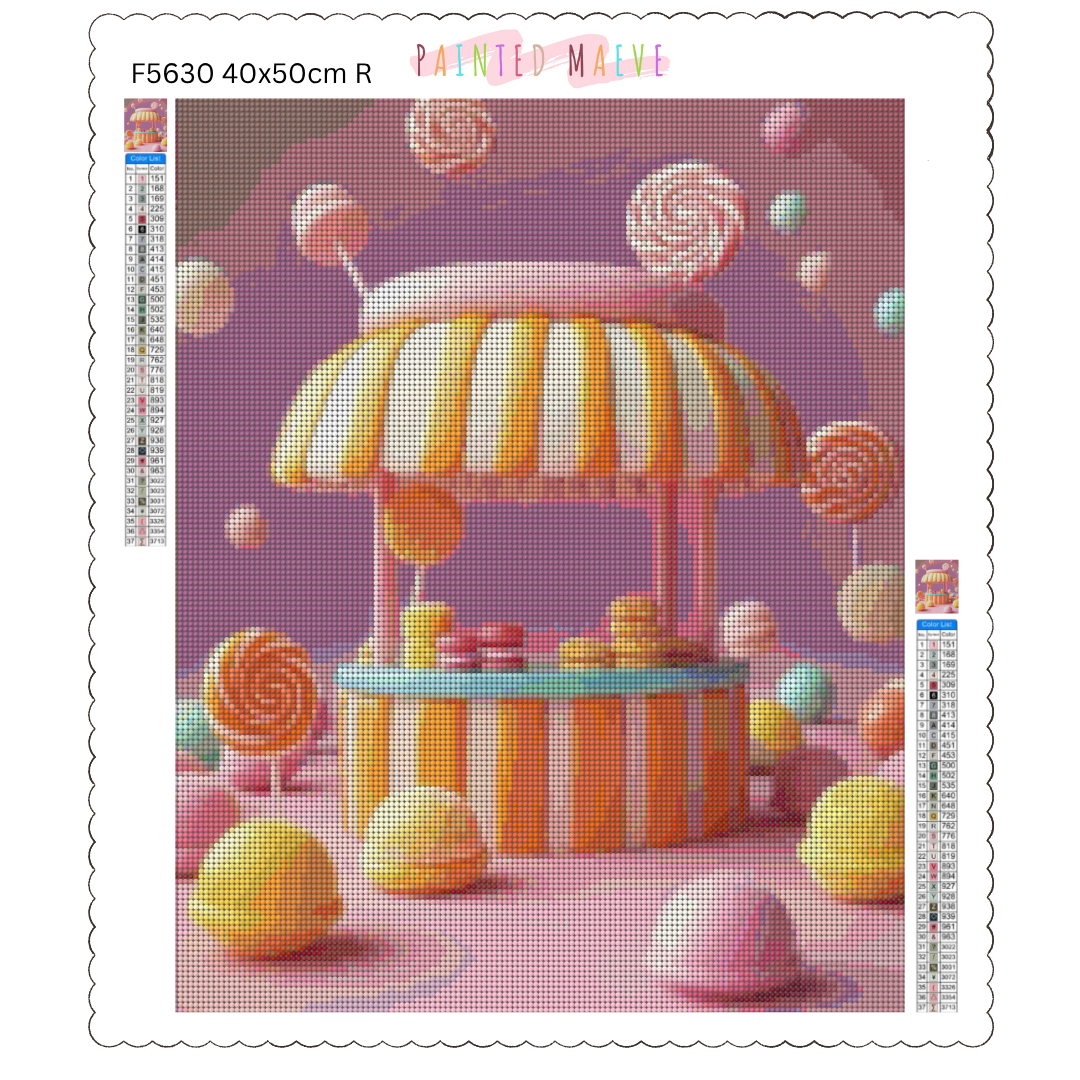 Sweet Treats Stand: Diamond Painting Collection