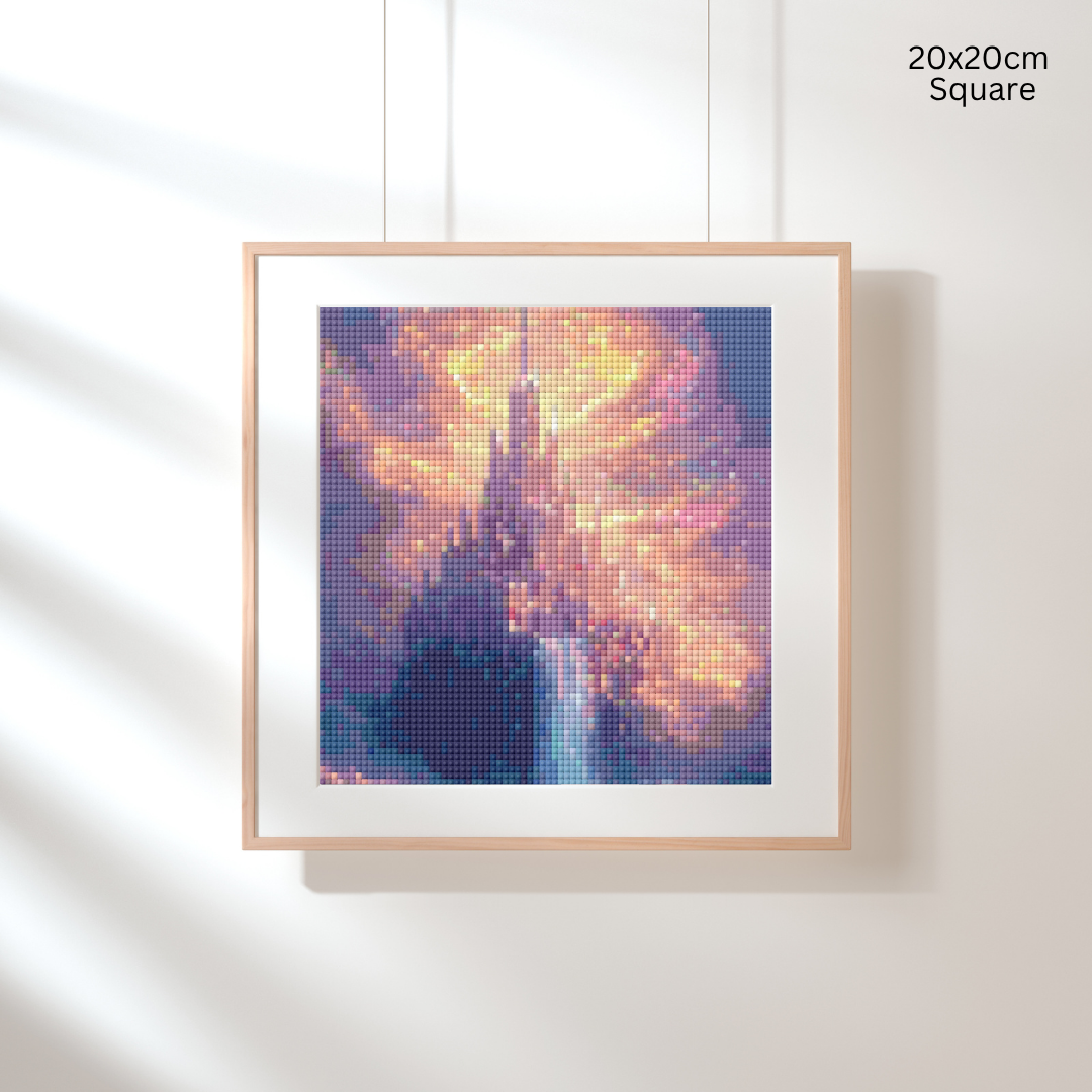 Castle in the Sky: Diamond Painting Collection
