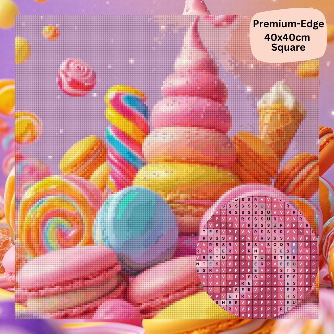 Sweet Treat Mountain: Diamond Painting Collection