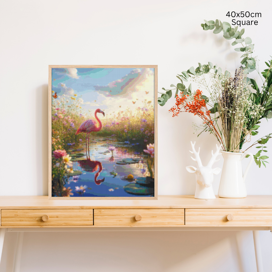 Flamingo Dance: Diamond Painting Collection