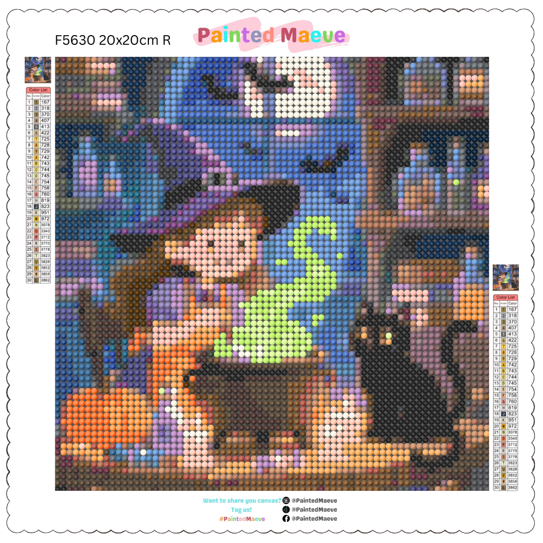 Potion & Purrs: Diamond Painting Halloween Collection