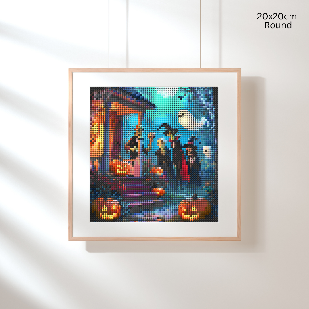 Monsters of Halloween: Diamond Painting Halloween Collection