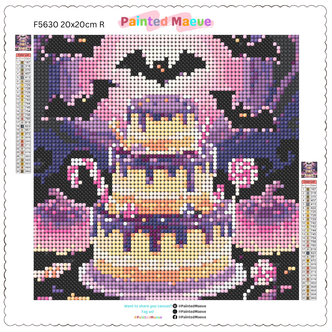 Batty for Sweets: Diamond Painting Halloween Collection