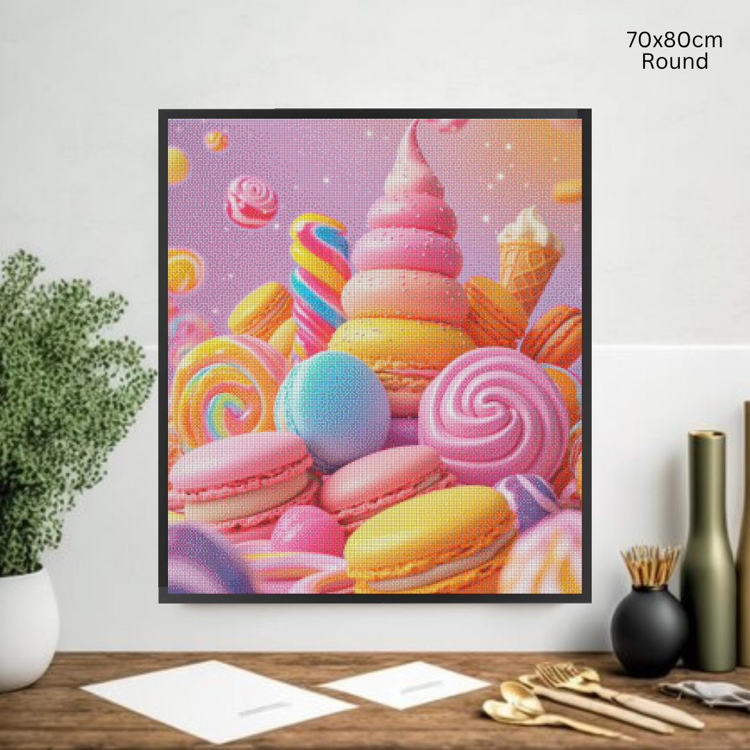 Sweet Treat Mountain: Diamond Painting Collection