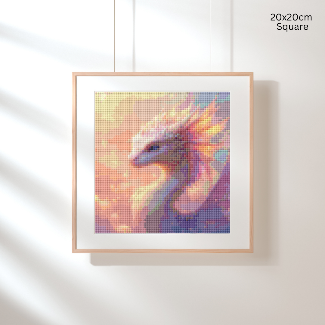 Dragon Grace: Diamond Painting Collection