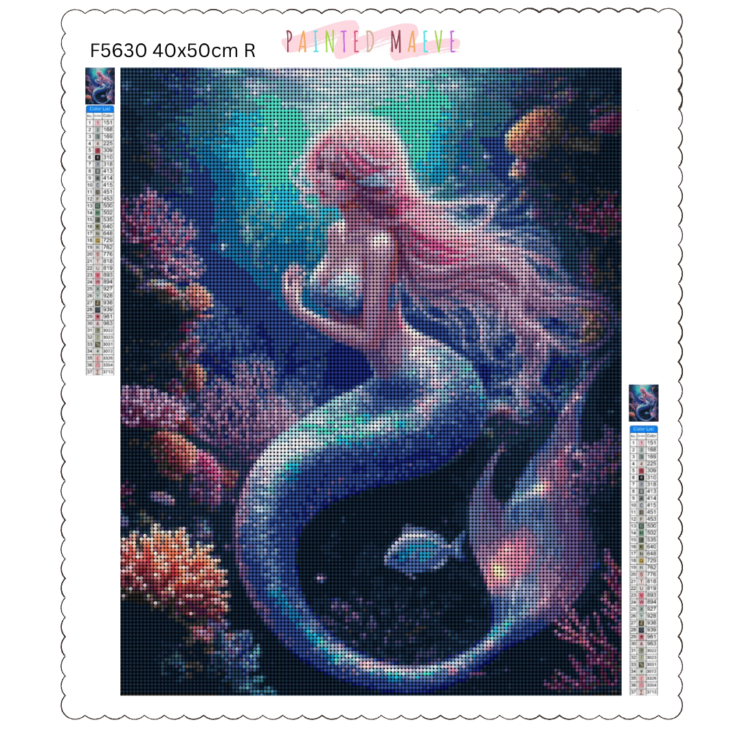 Shimmering Ocean Serenity: Diamond Painting Collection