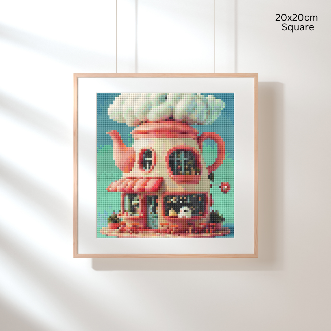Tea Time Cafe: Diamond Painting Collection