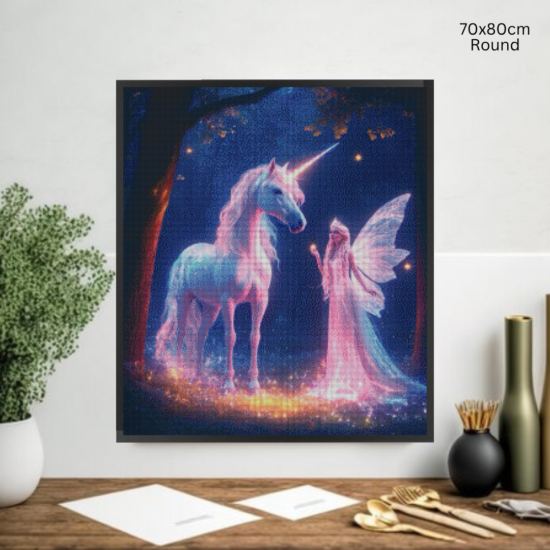 Enchanted Companions: Diamond Painting Collection