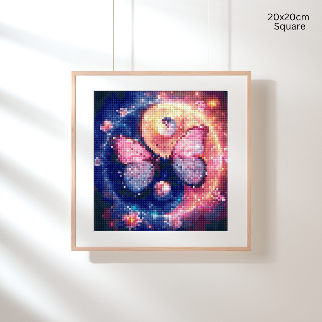 Cosmic Yin Yang Harmony: Diamond Painting Collection