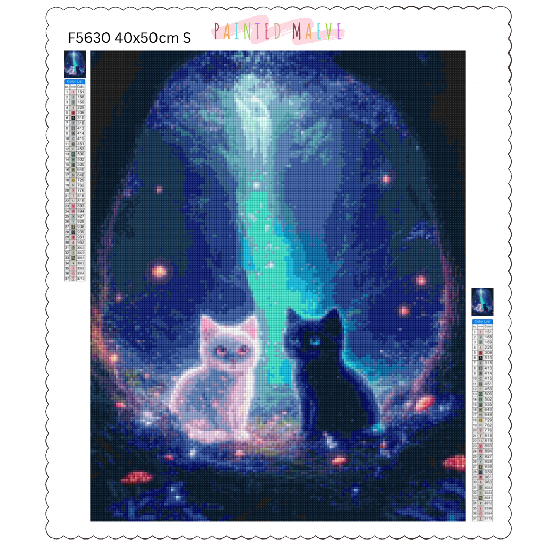 Enchanted Purradise: Diamond Painting Collection