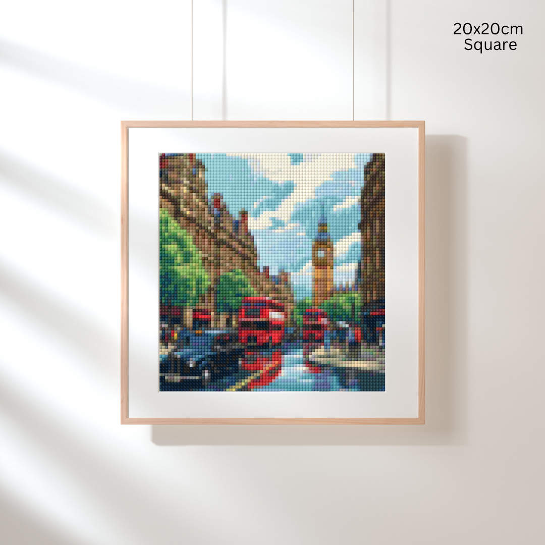 Rainy London Stroll: Diamond Painting Collection