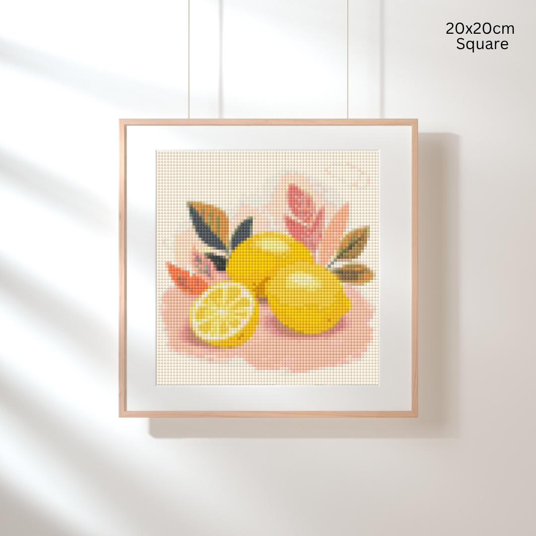 Lemon Delight: Diamond Painting Collection